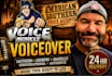 record an southern american male voice over for you