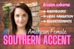 record an american southern accent voiceover