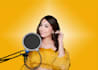 record female voice  over in english and hindi