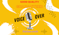 record a native haitian creole voice over