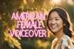 record a youthful american female voice over