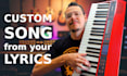 produce a custom song, podcast intro jingle or parody