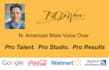 record a professional male narration voice over