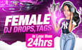 record urban female dj drops in 24hrs or less