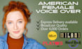 record your american female voice over