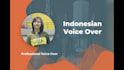 record voice over in indonesian