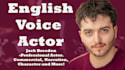 record a pro voiceover, british, accents and characters