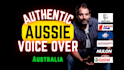 be your australian male voice over