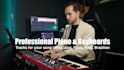 record professional piano, synths or keyboards for your song