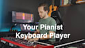 record piano, keyboards, synths, covers and original compositions