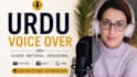 record urdu voice over for ads, commercials and  youtube