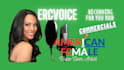 record an american female commercial voice over