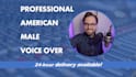 record an american millennial male voice over