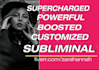 make supercharged customized subliminal affirmations music with instant results
