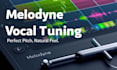 manually tune your vocals using melodyne