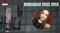 record hungarian female voice over