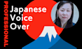 record a professional japanese voice over