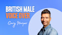 record your british male voice over in 24 hours