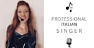record pro and extremely versatile italian female singing voice