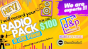 make your pack for your online radio for 100