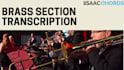 transcribe the brass section of any song