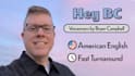 record a professional, american english male voiceover