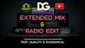 create an extended mix for beatport or a radio edit