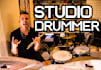 record professional live drums for your song