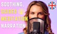 record and professionally edit a soothing guided meditation