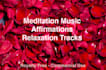 create a guitar or synth ambient meditation track
