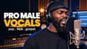 sing professional male vocal for your song