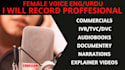 do professional urdu hindi voiceovers for you