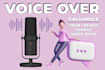 record a professional french female voice over from france