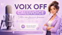 record a professional french female voice over from france