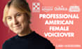 record a professional female voiceover