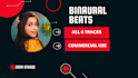 provide custom binaural beats for commercial use