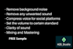 remove background noise, clean audio with complete sound editing