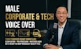 record a professional corporate voice over for tech explainers and commer