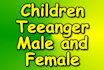 do male and female children voices