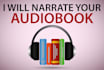 narrate your story or book on a studio microphone 500 words