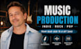 produce a professional indie rock or pop song