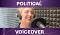 record your female political campaign ad voice over