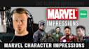 record an amazing marvel character impression