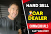 create a high energy car dealership radio commercial