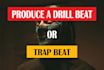 produce a hard drill or trap beat free from copyright issues