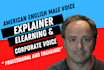 record a professional e learning or corporate narration