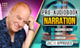 be your professional audiobook narrator to acx standards
