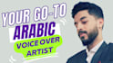 record a super professional arabic voice over today