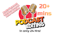 do podcast audio editing and mixing up to 20 mins and more