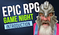 record an epic intro for your rpg night